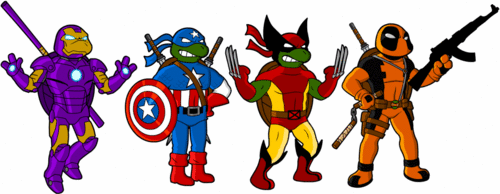 tmntmarvelmashup tmntmarvelmashup