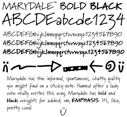 handwrittenfont